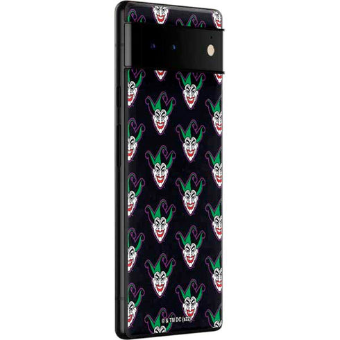 DC Comics The Joker Logo Pattern Google Pixel 6 Pro Skin